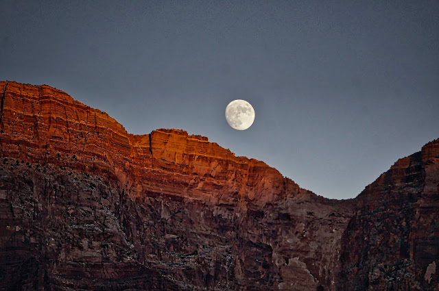 Grand Canyon Moon